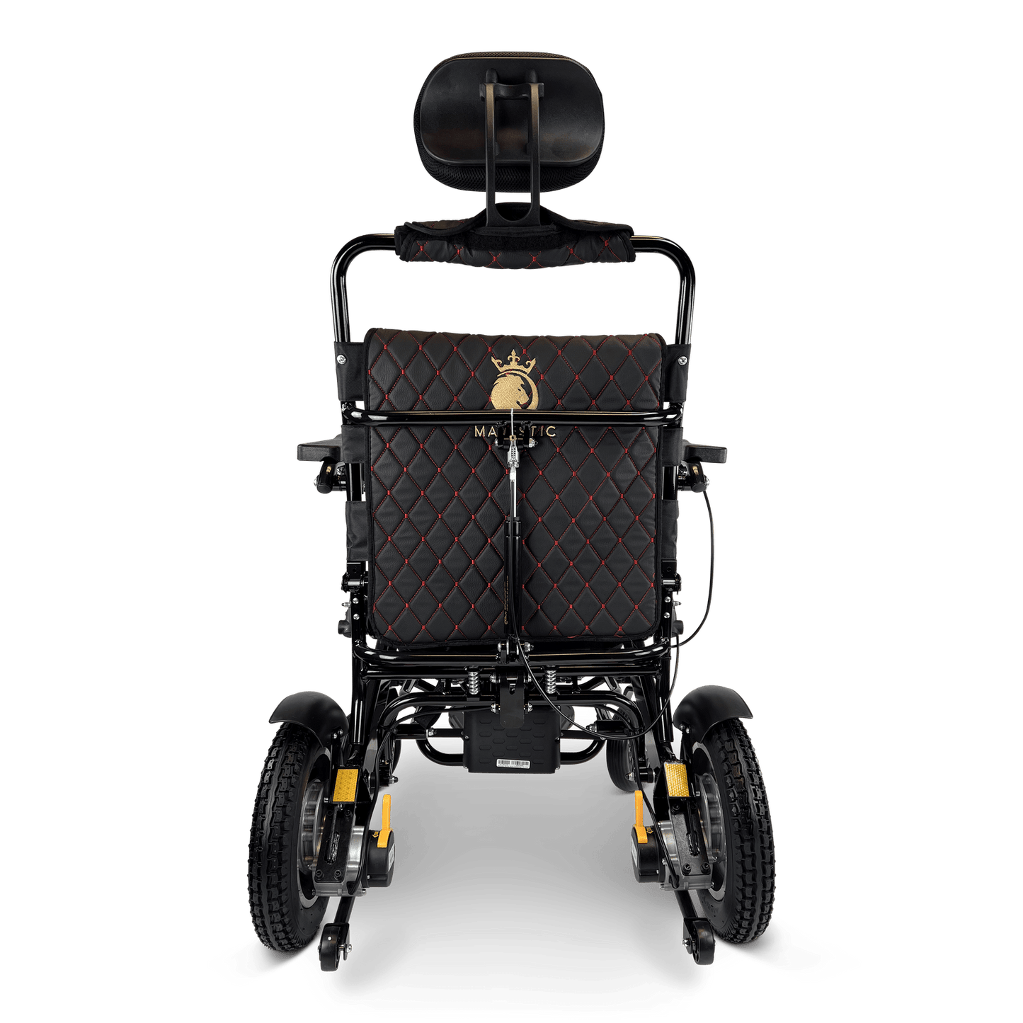 ComfyGo Majestic IQ-9000 Long Range Folding Electric Wheelchair With Optional Auto-Recline Wheelchairs ComfyGo   