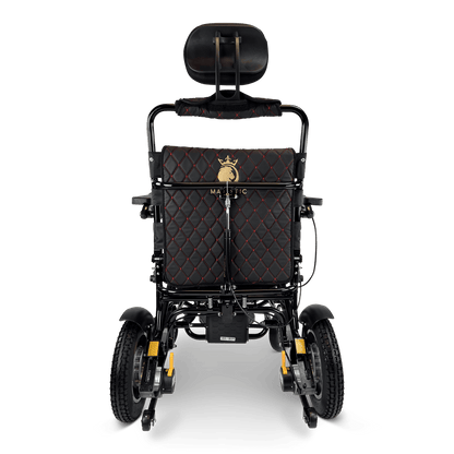 ComfyGo Majestic IQ-9000 Long Range Folding Electric Wheelchair With Optional Auto-Recline Wheelchairs ComfyGo   