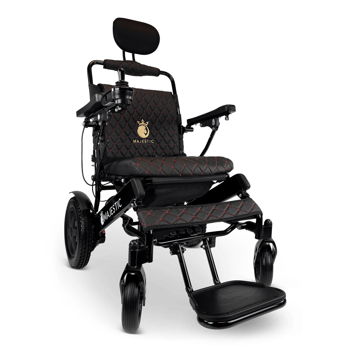 ComfyGo Majestic IQ-9000 Long Range Folding Electric Wheelchair With Optional Auto-Recline Wheelchairs ComfyGo   