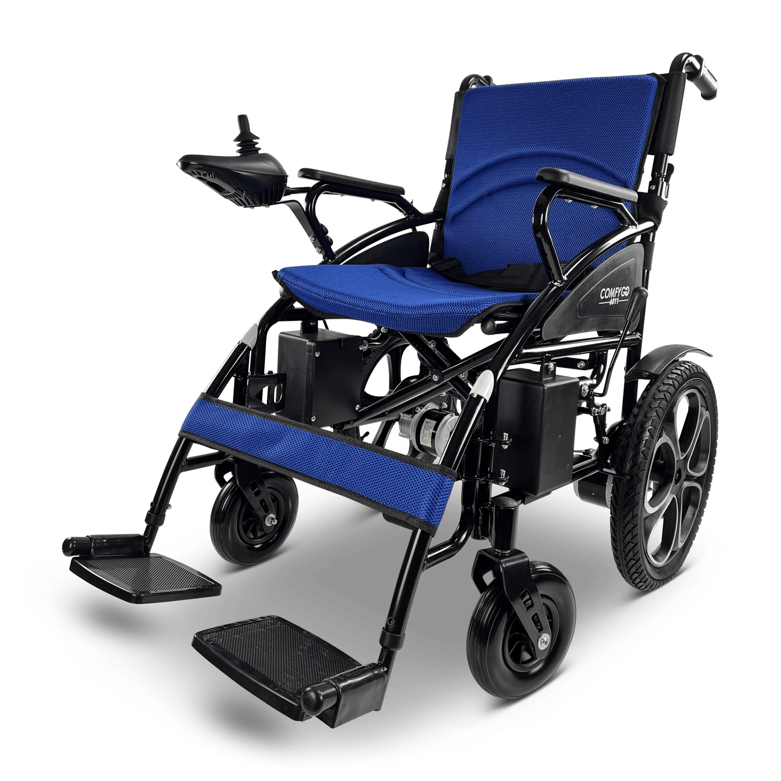 ComfyGo 6011 Folding Electric Travel Wheelchair Wheelchairs ComfyGo   