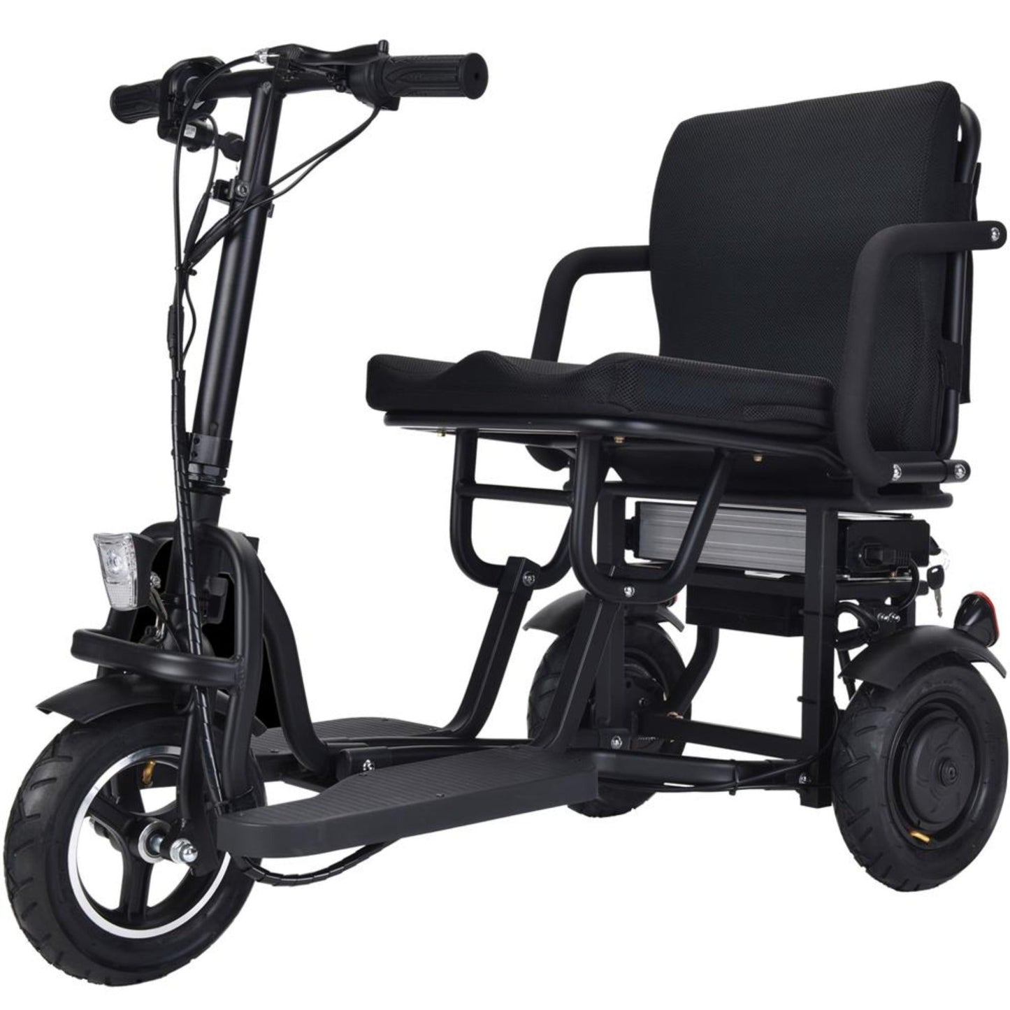 MotoTec Folding Mobility Electric Trike 48v 700w Dual Motor Lithium