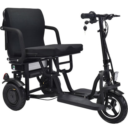 MotoTec Folding Mobility Electric Trike 48v 700w Dual Motor Lithium