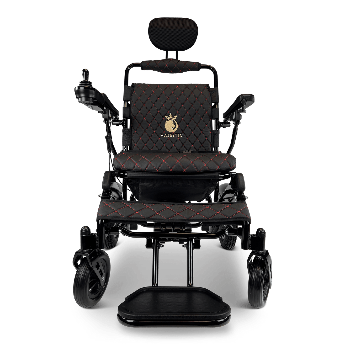 ComfyGo Majestic IQ-9000 Long Range Folding Electric Wheelchair With Optional Auto-Recline Wheelchairs ComfyGo   