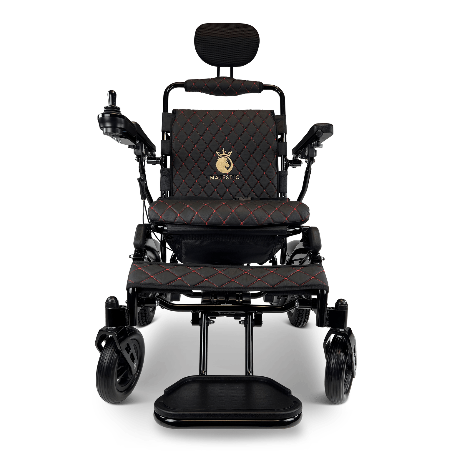 ComfyGo Majestic IQ-9000 Long Range Folding Electric Wheelchair With Optional Auto-Recline Wheelchairs ComfyGo   