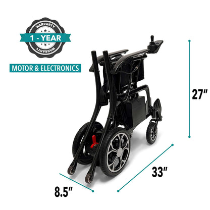 ComfyGo Phoenix 26 lbs Carbon Fiber Lightweight Power Wheelchair Power Chair ComfyGo   