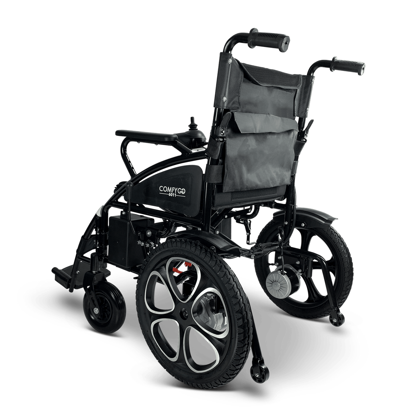 ComfyGo 6011 Folding Electric Travel Wheelchair Wheelchairs ComfyGo   