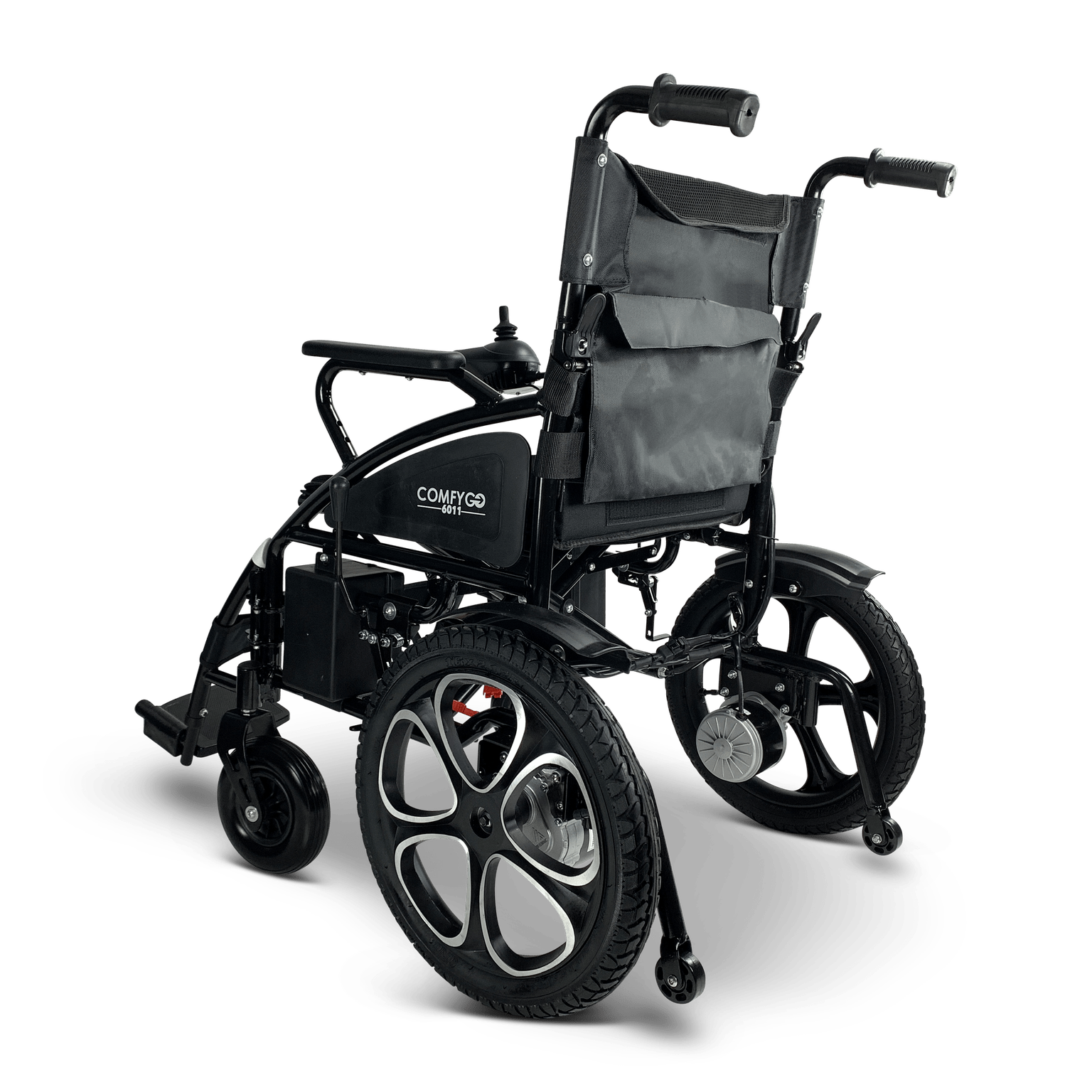 ComfyGo 6011 Folding Electric Travel Wheelchair Wheelchairs ComfyGo   