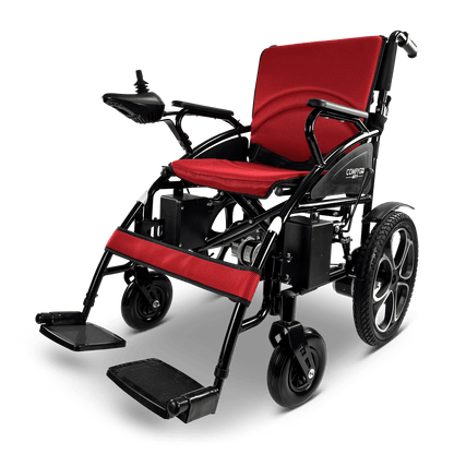 ComfyGo 6011 Folding Electric Travel Wheelchair Wheelchairs ComfyGo   