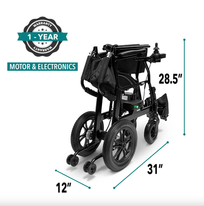 ComfyGo X-Lite Foldable Electric Wheelchair Wheelchairs ComfyGo   