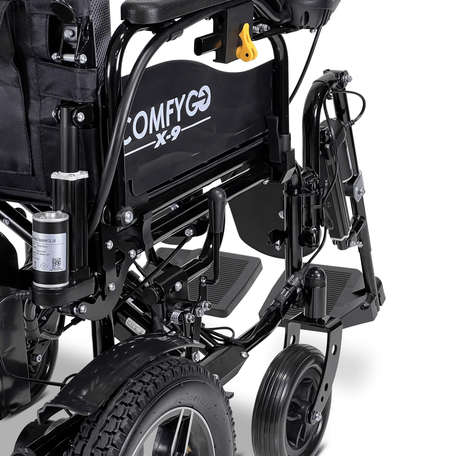 ComfyGo X-9 Remote Controlled Electric Wheelchair With Automatic Recline Wheelchairs ComfyGo   