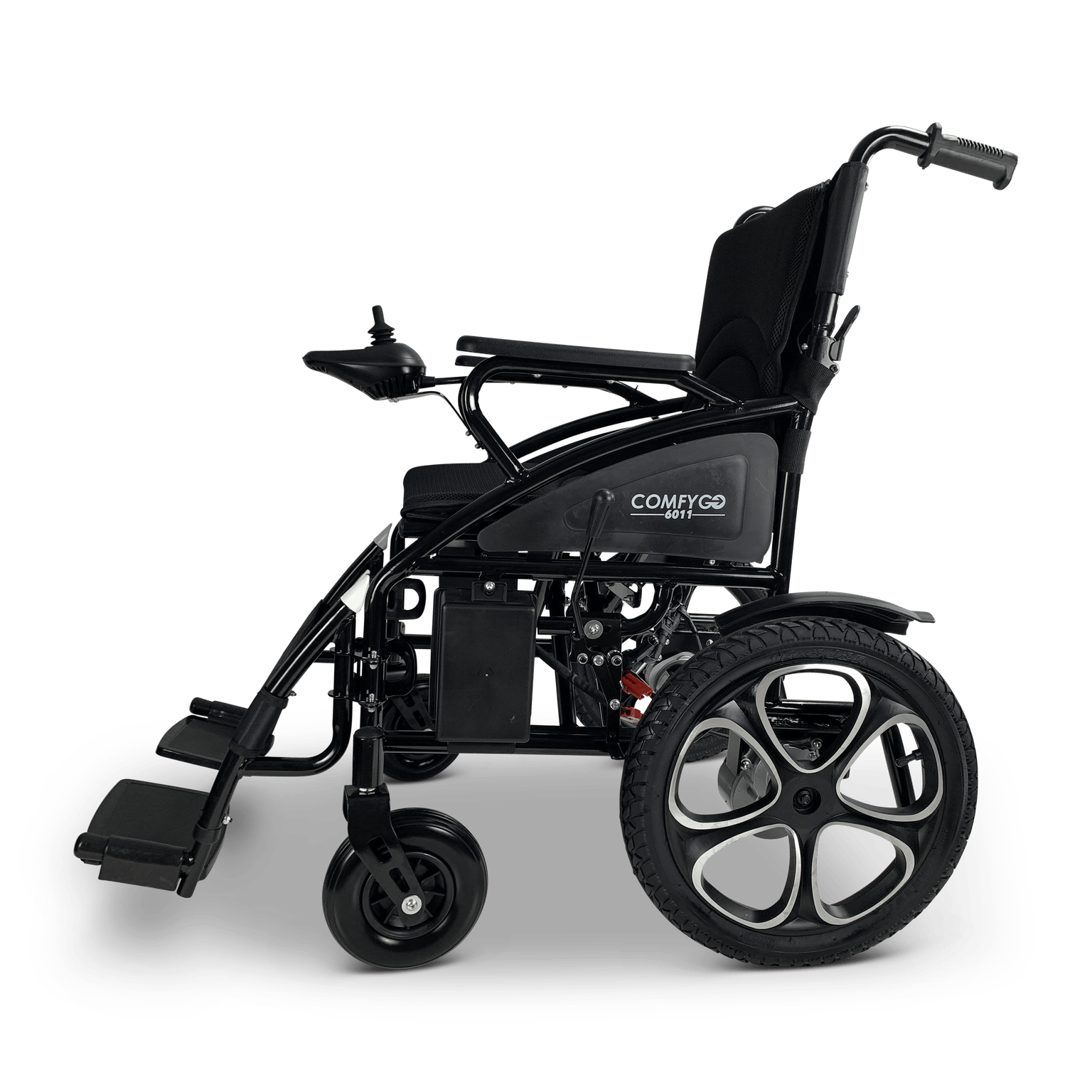 ComfyGo 6011 Folding Electric Travel Wheelchair Wheelchairs ComfyGo   