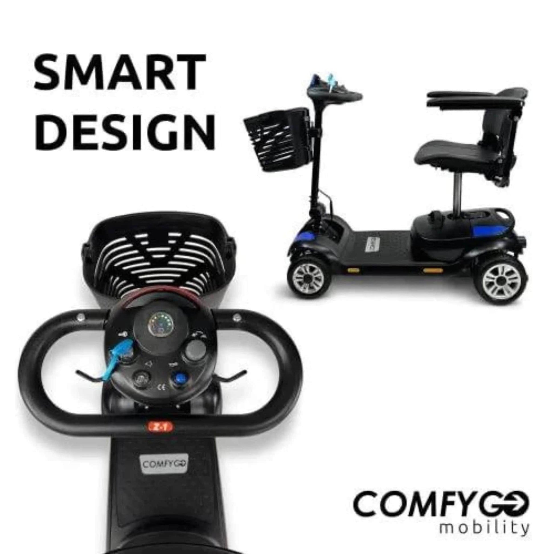 ComfyGoZ-4Ultra-LightElectricMobilityScooterSmartDesignDesign