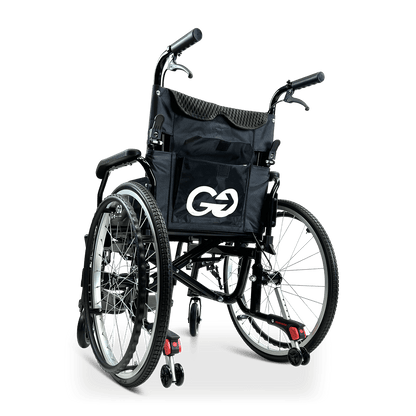 ComfyGo X-1 Manual Folding Lightweight Travel Wheelchair Wheelchairs ComfyGo   