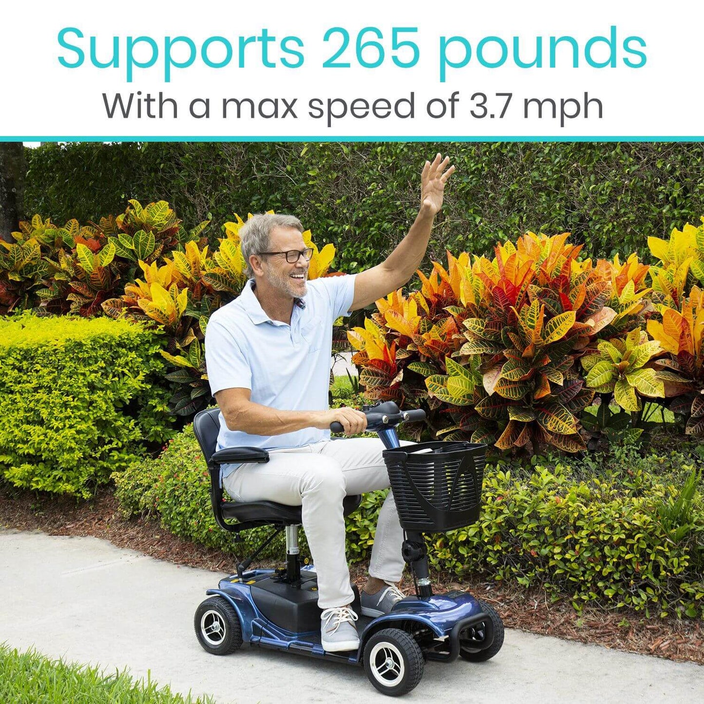 Vive Health 4 Wheel Mobility Scooter