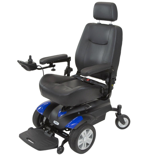 Vive Health Electric Mobility Wheelchair Model V MOB1054BLU Wheelchairs Vive Health   